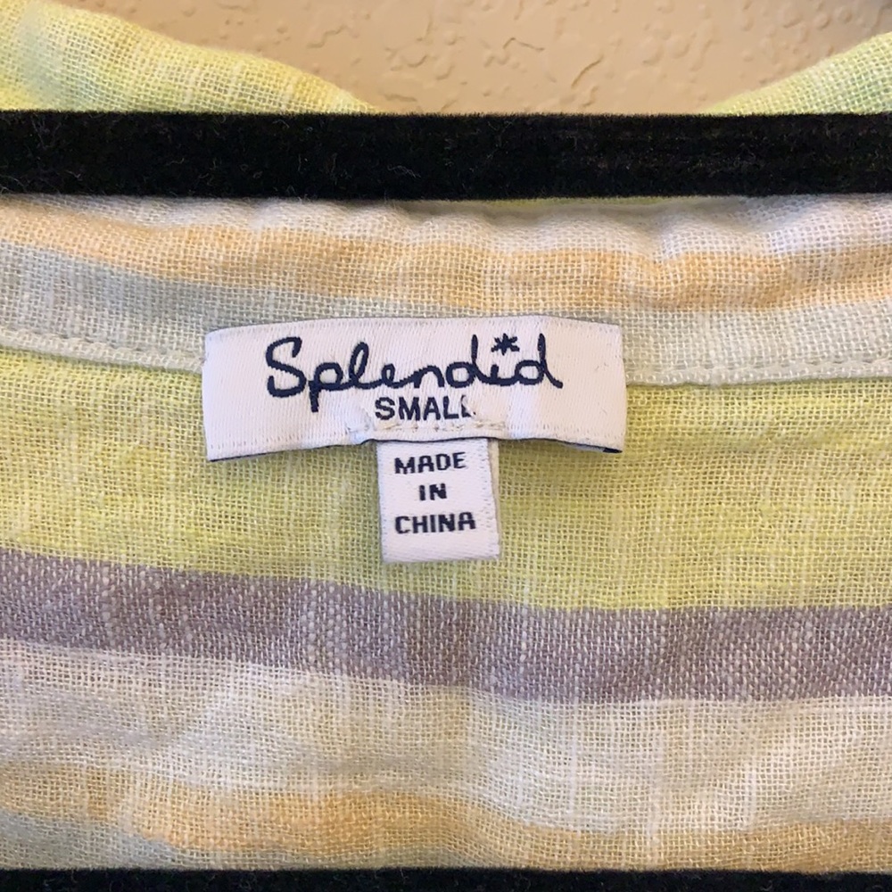 Splendid Striped Button Down Shirt - image 2